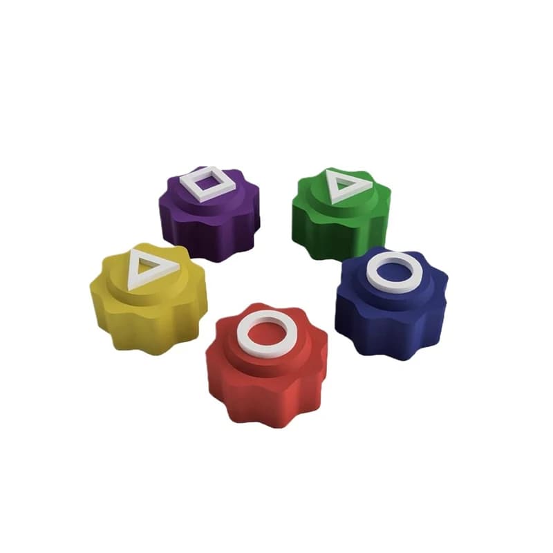 Jeu traditionnel amusant Gonggi Jack, ensemble de galets en pierre, Coordination œil-main, jouet d'e