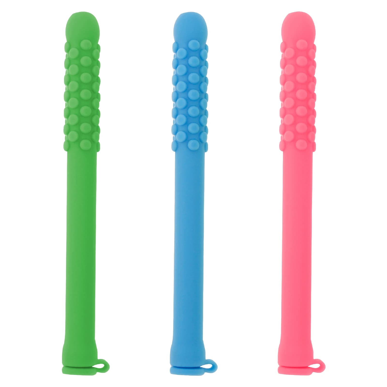Bâtonnets d'haleine d'huile essentielle à croquer, 3 pièces, Portable, en Silicone, pour arrêter de 