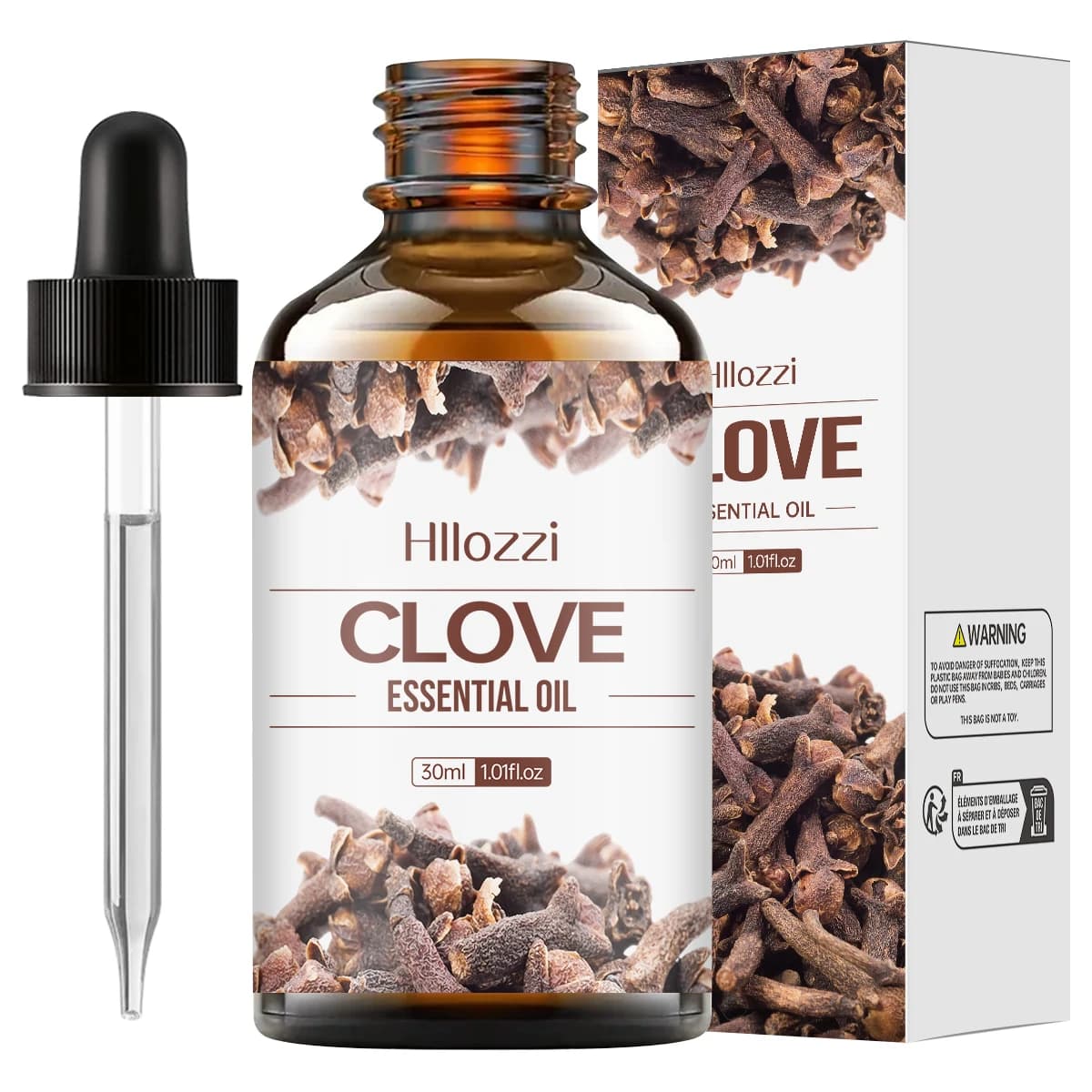 Huile essentielle de clou de girofle de 30ml, parfum non gras longue durée, diffuseur d'aromathérapi