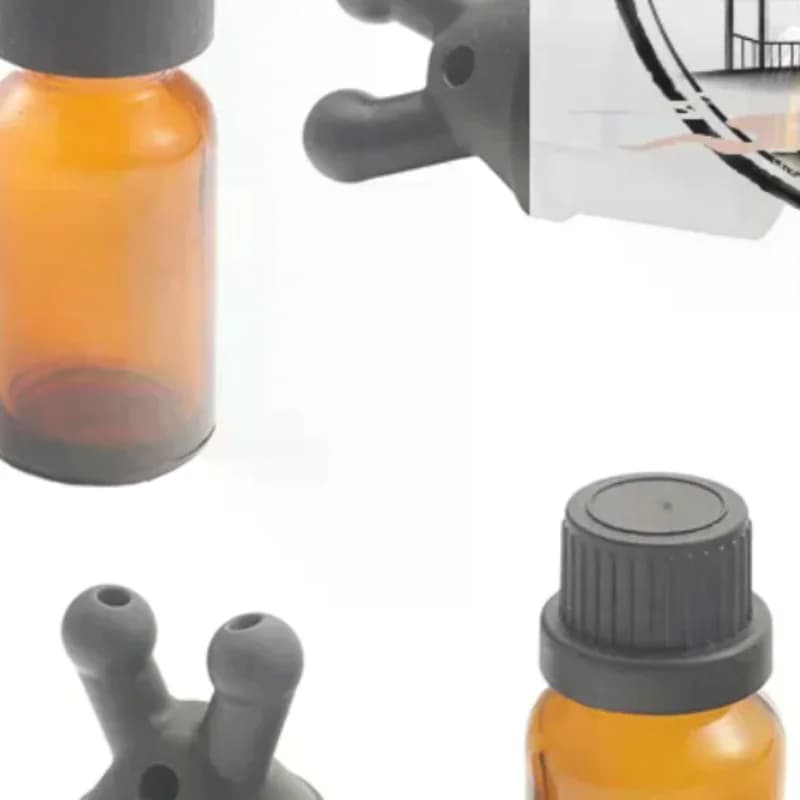 Bouteille d'inhalateur d'huile essentielle et d'arôme étanche de 15ml, Mini bouteille distributrice 