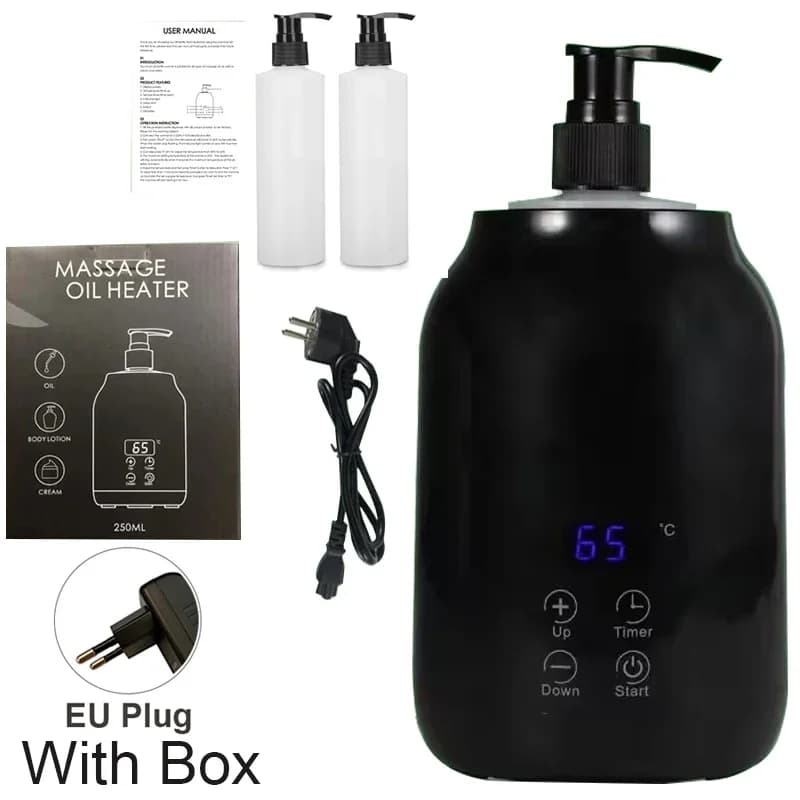 Nouveau chauffe-huile essentielle affichage LED réglage de la température chauffe-bouteille d'huile 