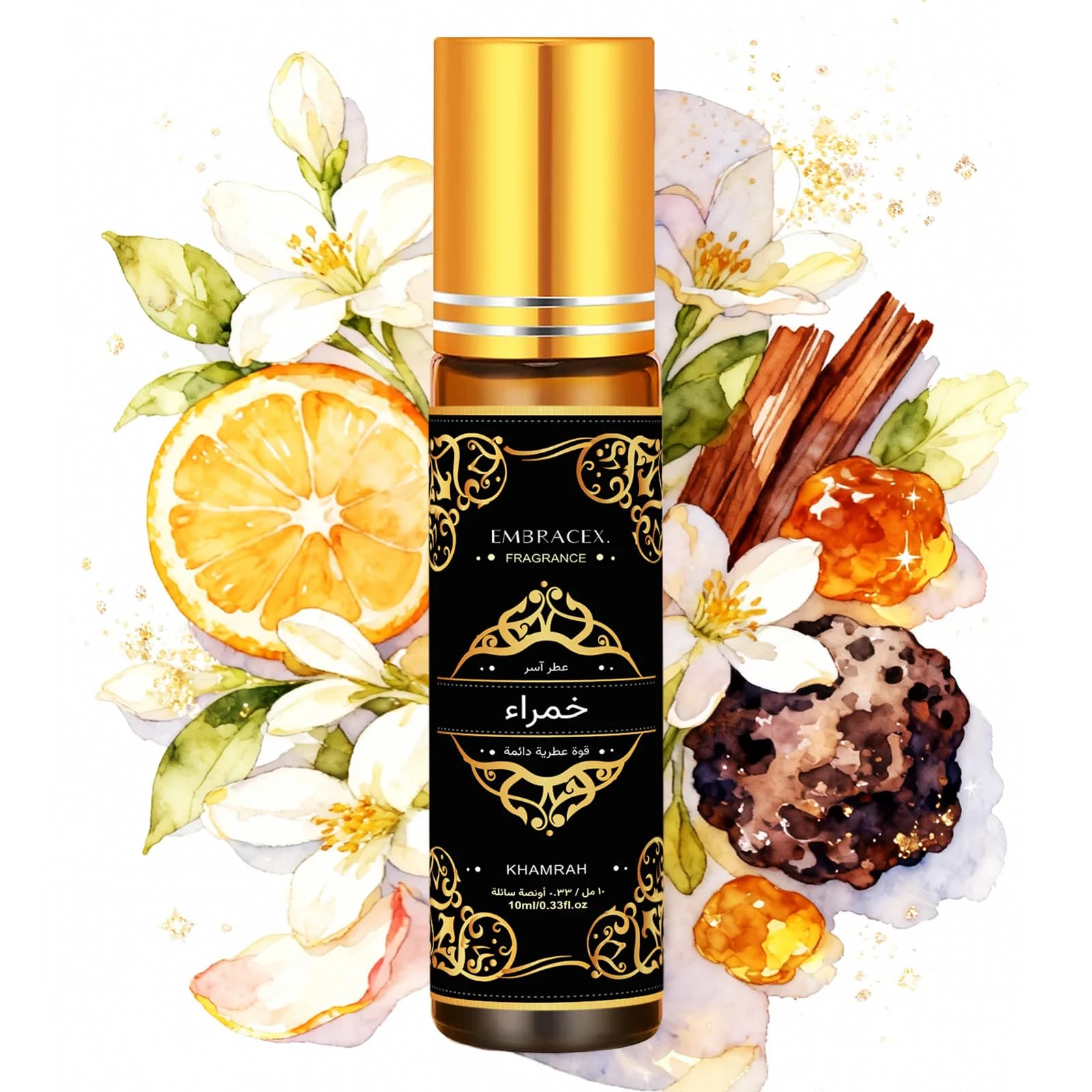 8PC/1PC 10ml Huiles essentielles en roll-on Cadeau Eid al-Fitr Humidificateur Six parfums longue dur