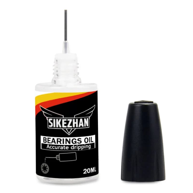 Ensemble d'huile pour roulements de skateboard + liquide additif, lubrifiant à pointe d'aiguille pou