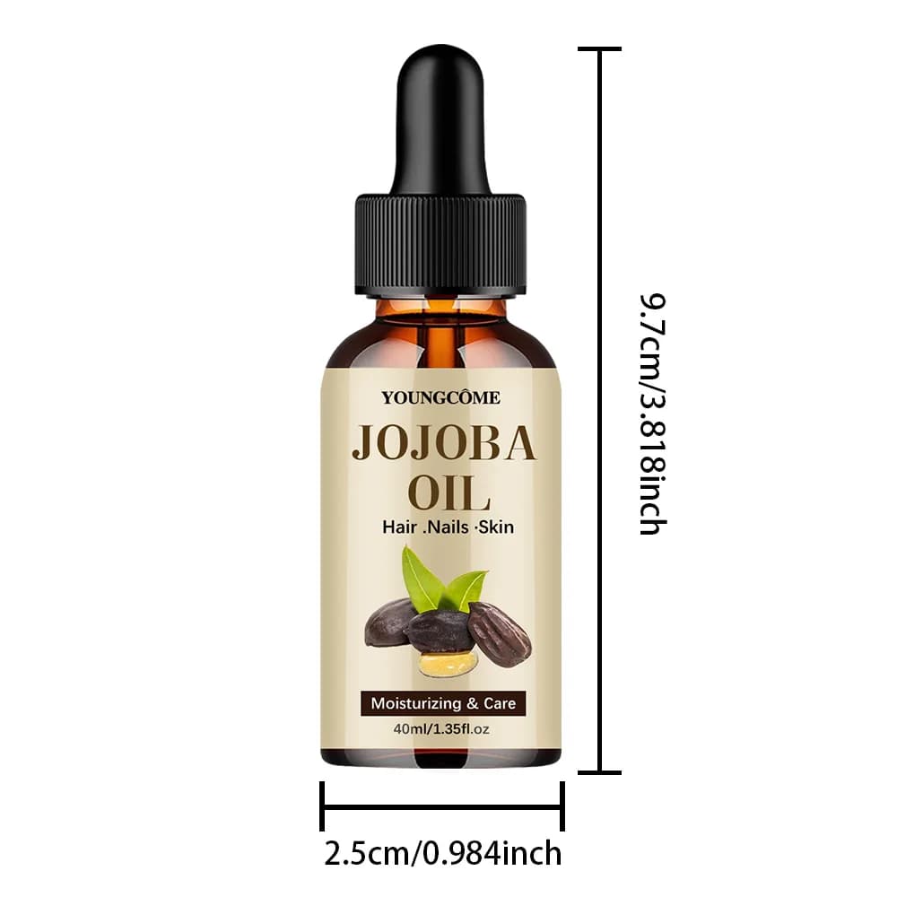 Huile de jojoba naturelle Anti-âge raffermissant peau visage hydratant relaxant huile de Massage rép