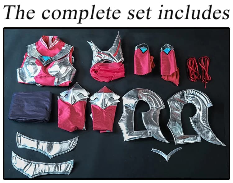 ROLECOS LOL Irelia The Blade Dancer Costume de cosplay pour femme - Tenue de jeu de rôle pour fête d