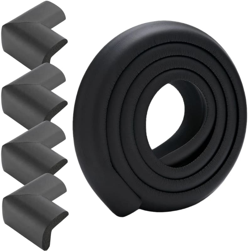1 rouleau de bande de protection d'angle de Table de sécurité pour bébé avec 4 protections d'angle a