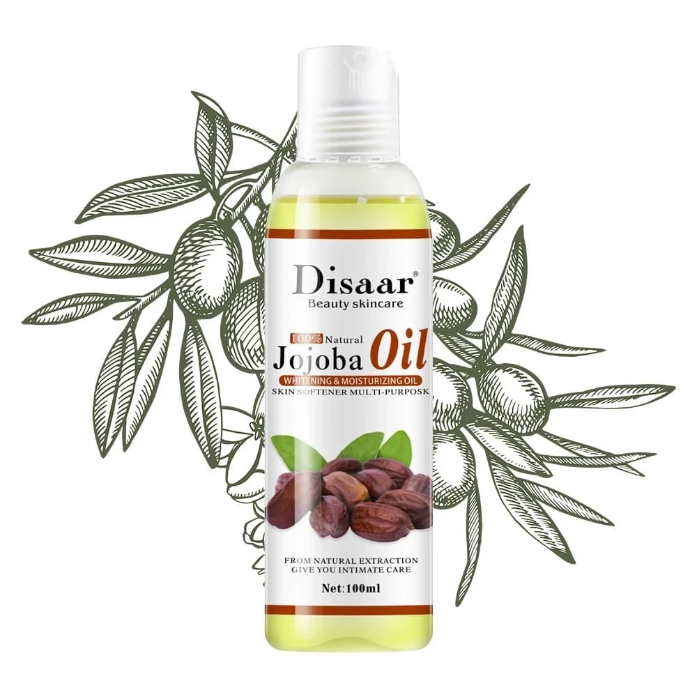 100ml Jojoba huile essentielle pour le corps huile végétale naturelle Pure huile hydratante Spa grat
