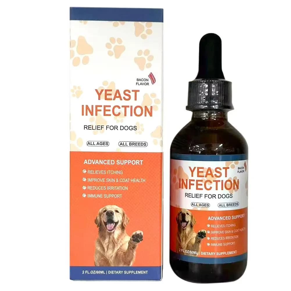 Gouttes pour chiens 60 ml, soin doux, complément alimentaire pour maintenir un pelage et une peau sa
