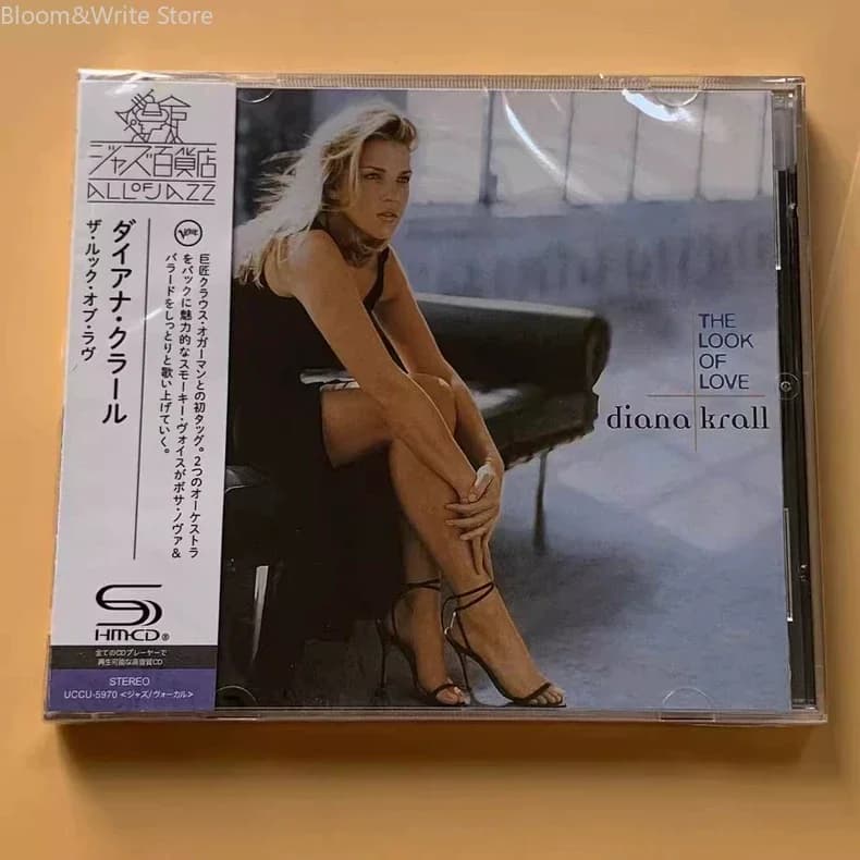 CD de musique classique de chanteuses de jazz canadiennes célèbres D-Diana K-Krall The Look of Love,