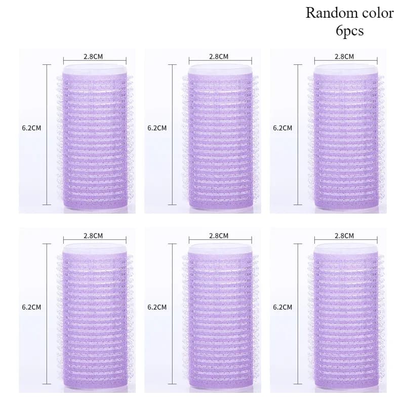 Bigoudis à cheveux auto-agrip crochet bigoudis rouleau sans chaleur Salon Dressing bigoudis taille J