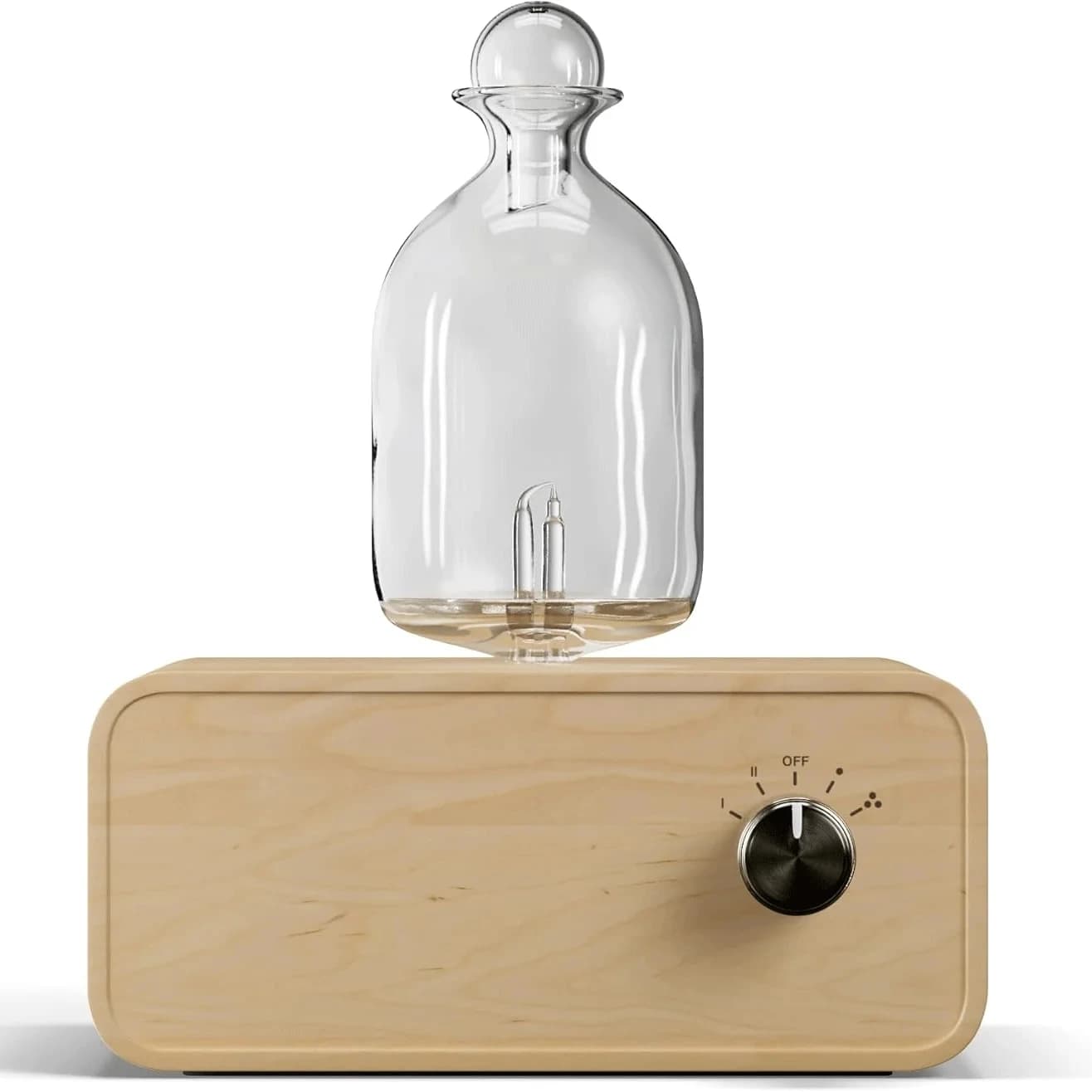 Diffuseur d'huiles essentielles nébulisant sans eau, aromathérapie pour la maison, bois et verre, di