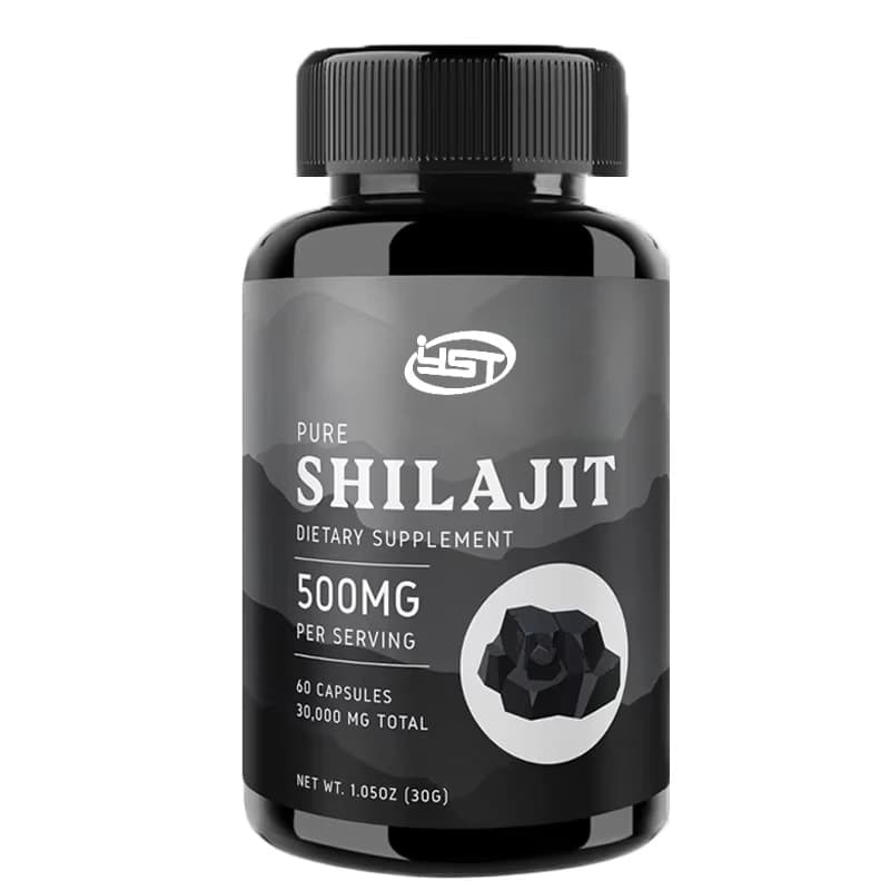 Capsules de Shilajit pur de l'Himalaya, complément alimentaire pour le soutien immunitaire, contenan
