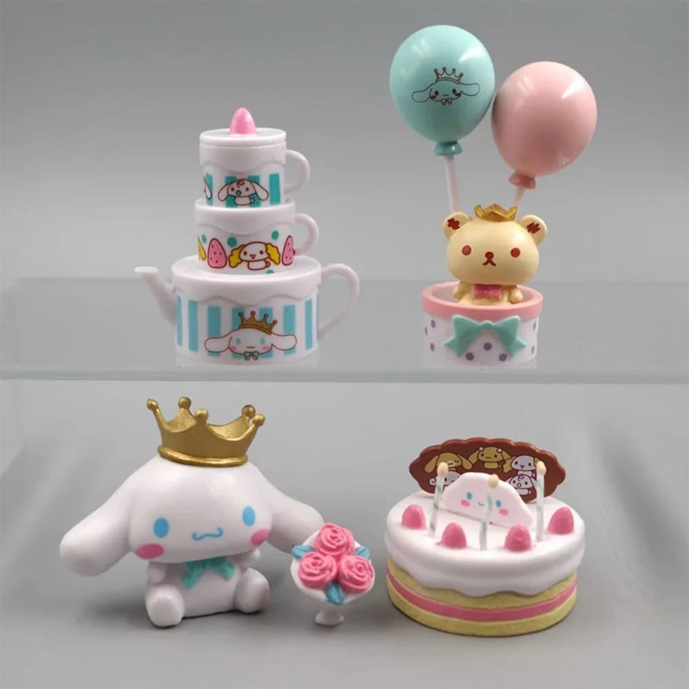 Sanrio cannelle décoration de gâteau d'anniversaire Sanrio Anime Figure Kawaii jouets fête d'anniver