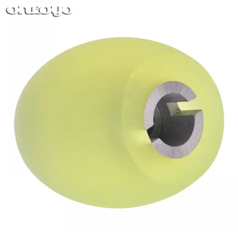 Pierre en caoutchouc de rouleau de rouleau de noir de rouleau jaune de 3Tops 80 M4071-0A pour la mac