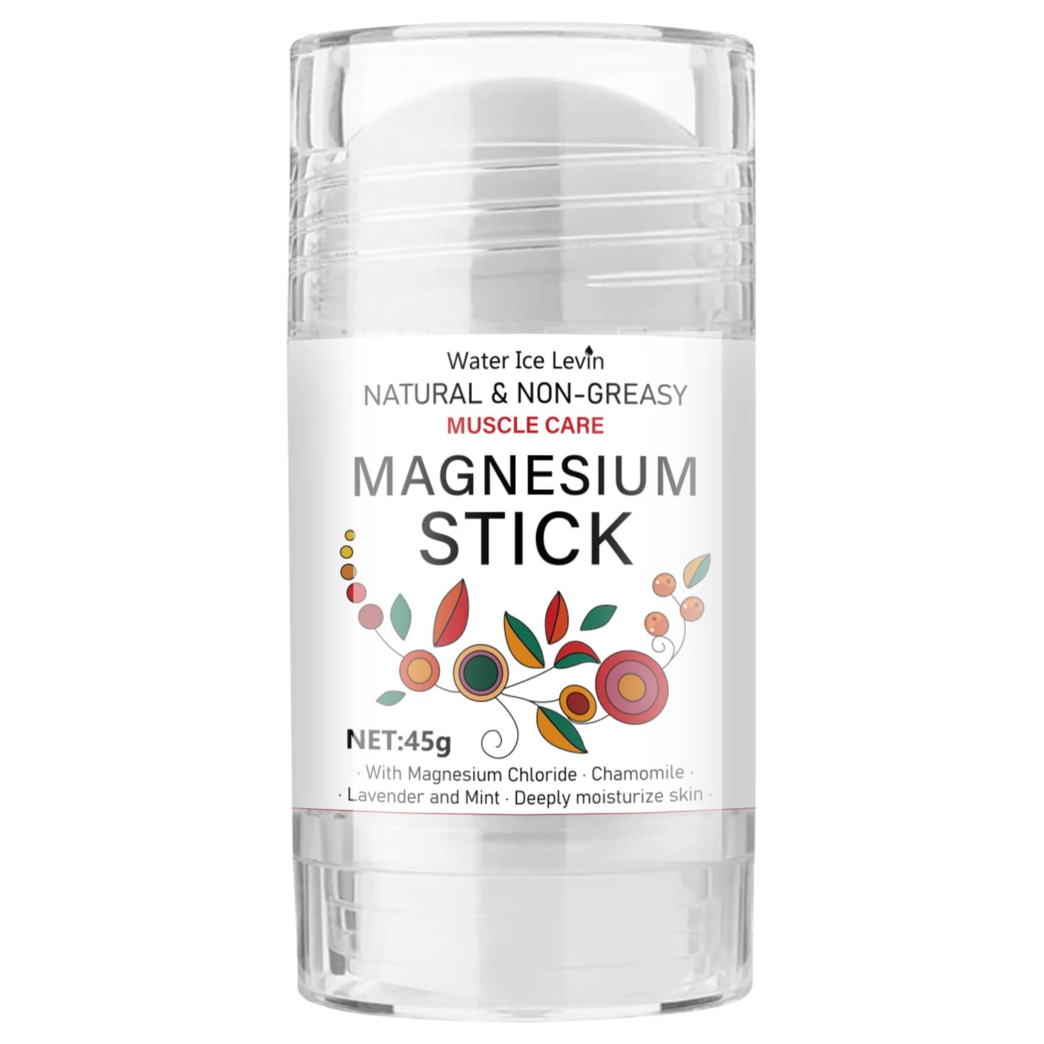 Bâton de magnésium naturel et non gras pour les soins musculaires – Formule minérale nourrissante, h