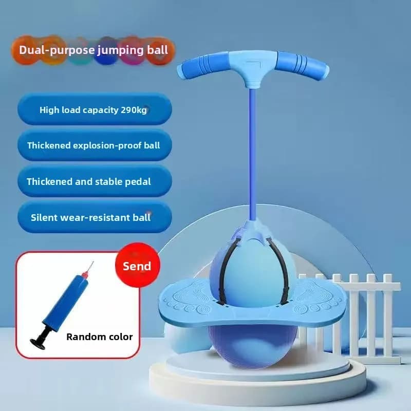 Ballon rebondissant pour enfants et adultes, jouet élastique amusant pour le fitness, jeu intérieur 
