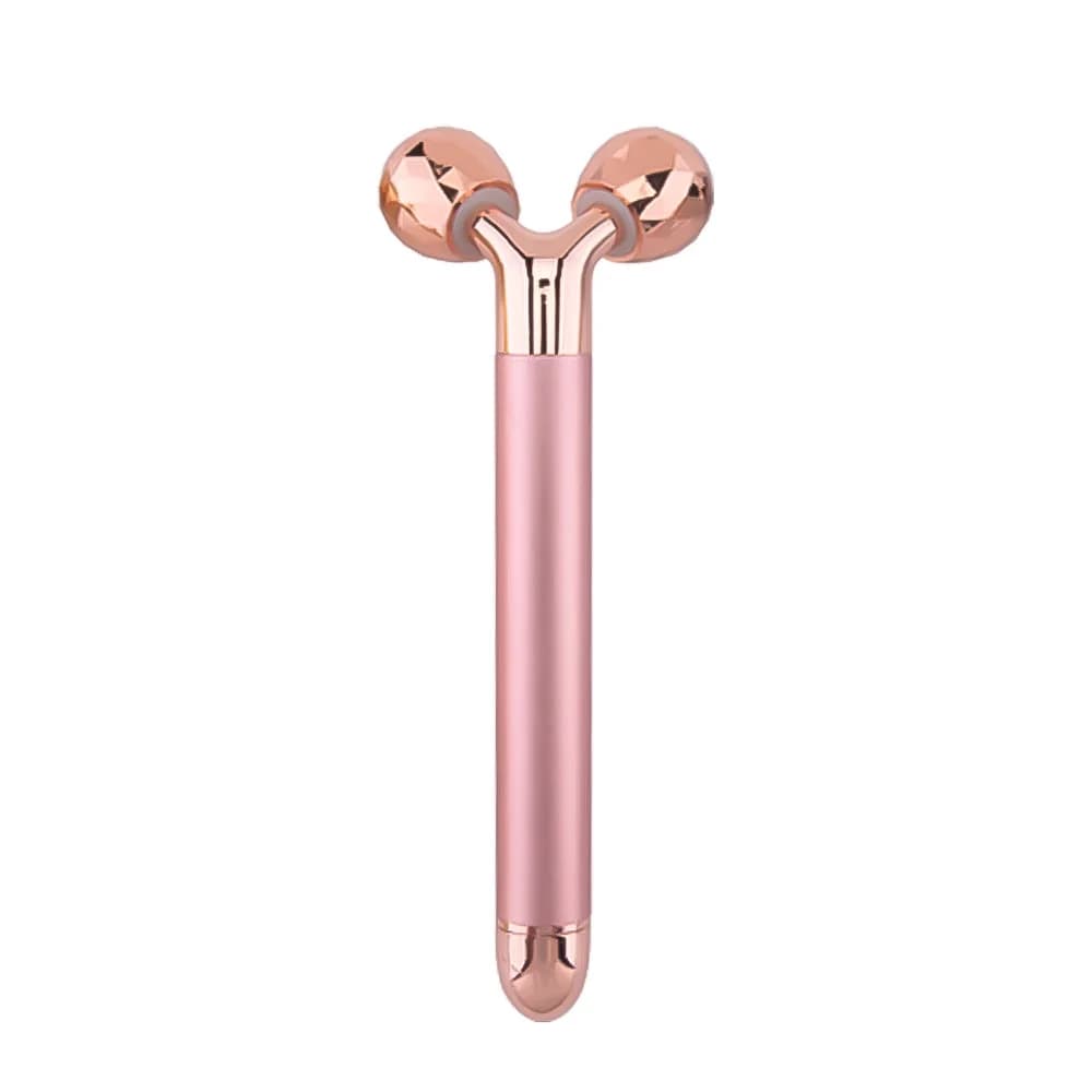Rouleau de beauté électrique vibrant pour le visage, masseur facial, lifting du visage, anti-rides, 