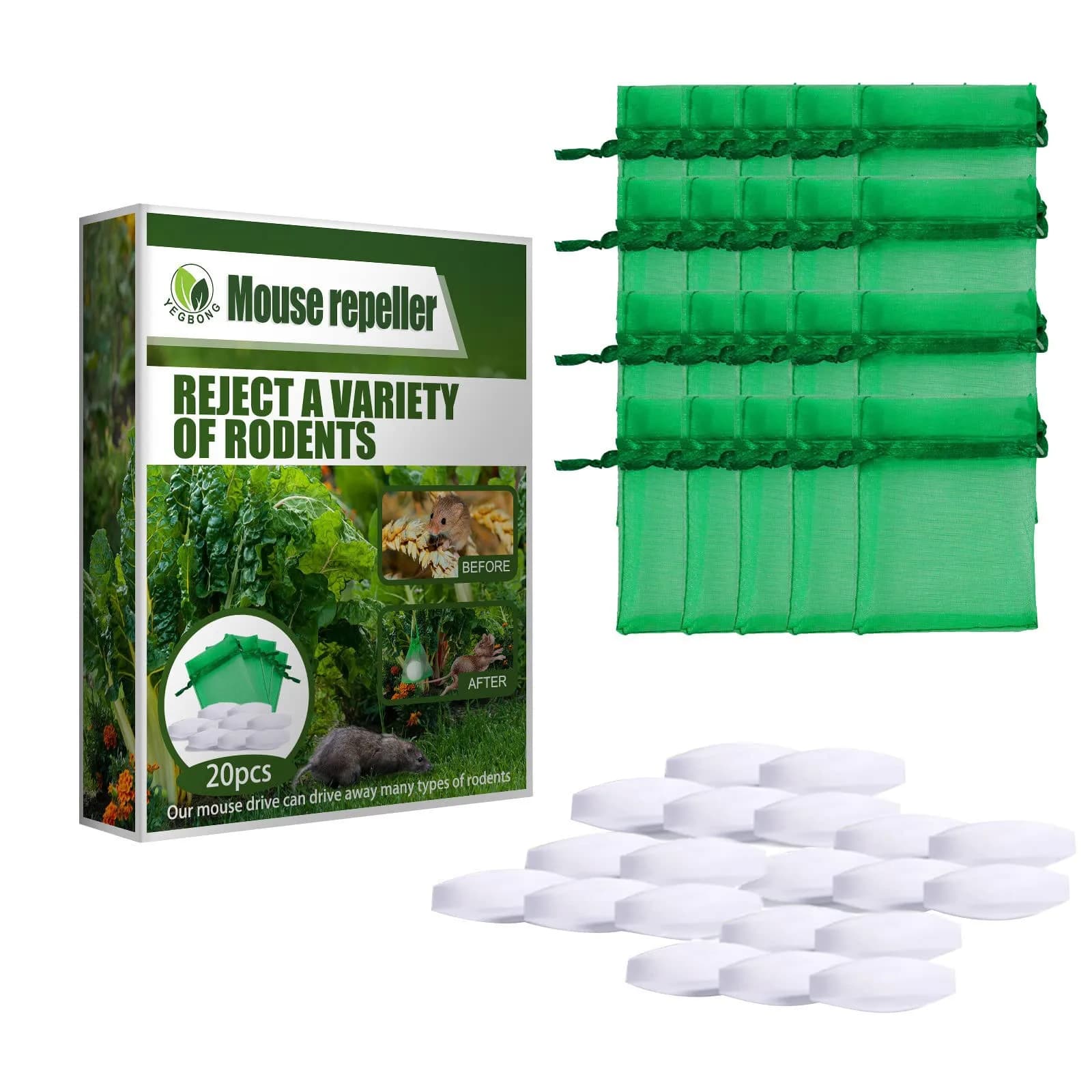 Boule répulsive pour souris à la menthe poivrée, répulsif naturel, rongeur, intérieur, extérieur, ga