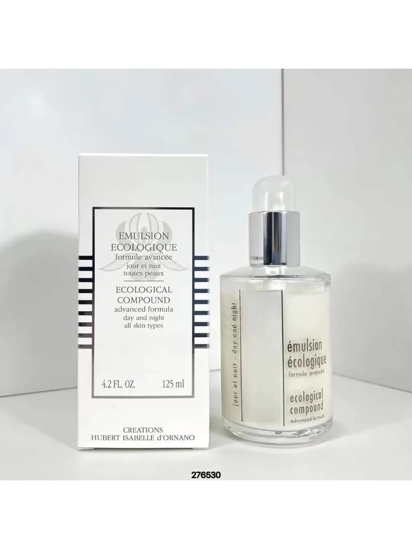 Émulsion Composée Écologique Hydratation Jour & Nuit pour Tous Types de Peaux (125ml)