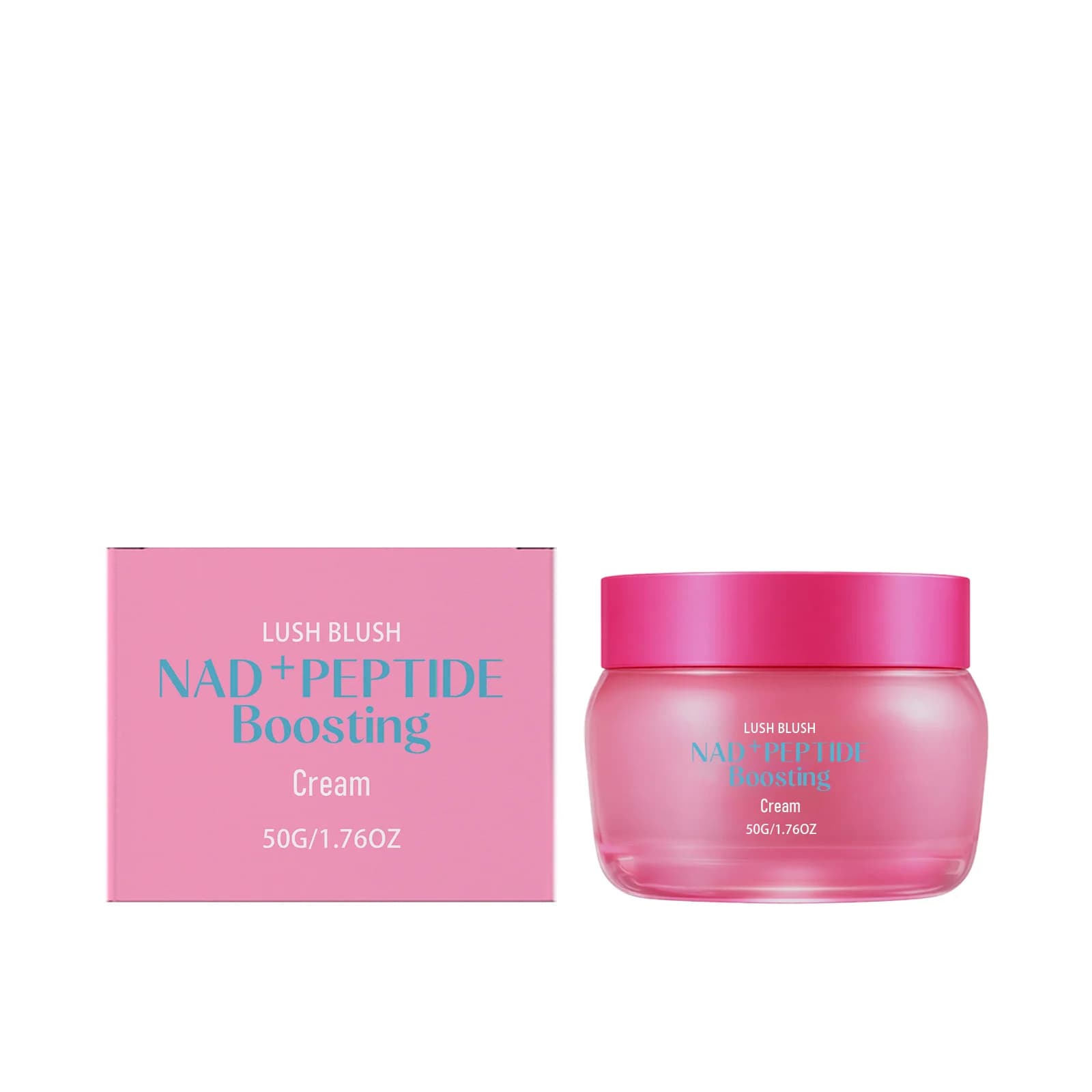 Crème Visage Hydratante et Raffermissante NAD+Peptide : Atténue les Rides, Illumine, Repulpe et Répa