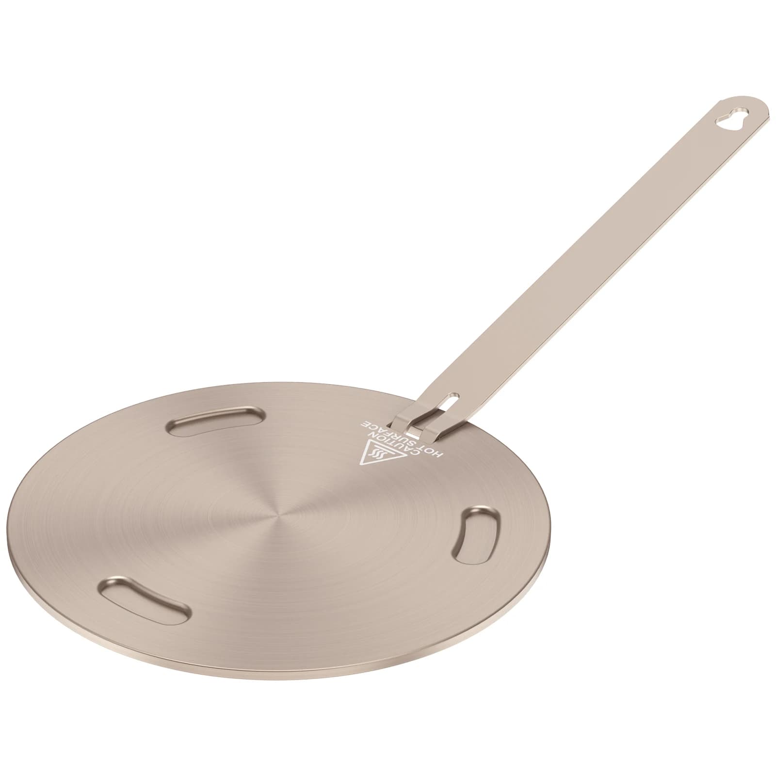 Plaque diffuseur de chaleur en acier inoxydable 16/20/24 cm pour cuisinière à gaz - Adaptateur à ind