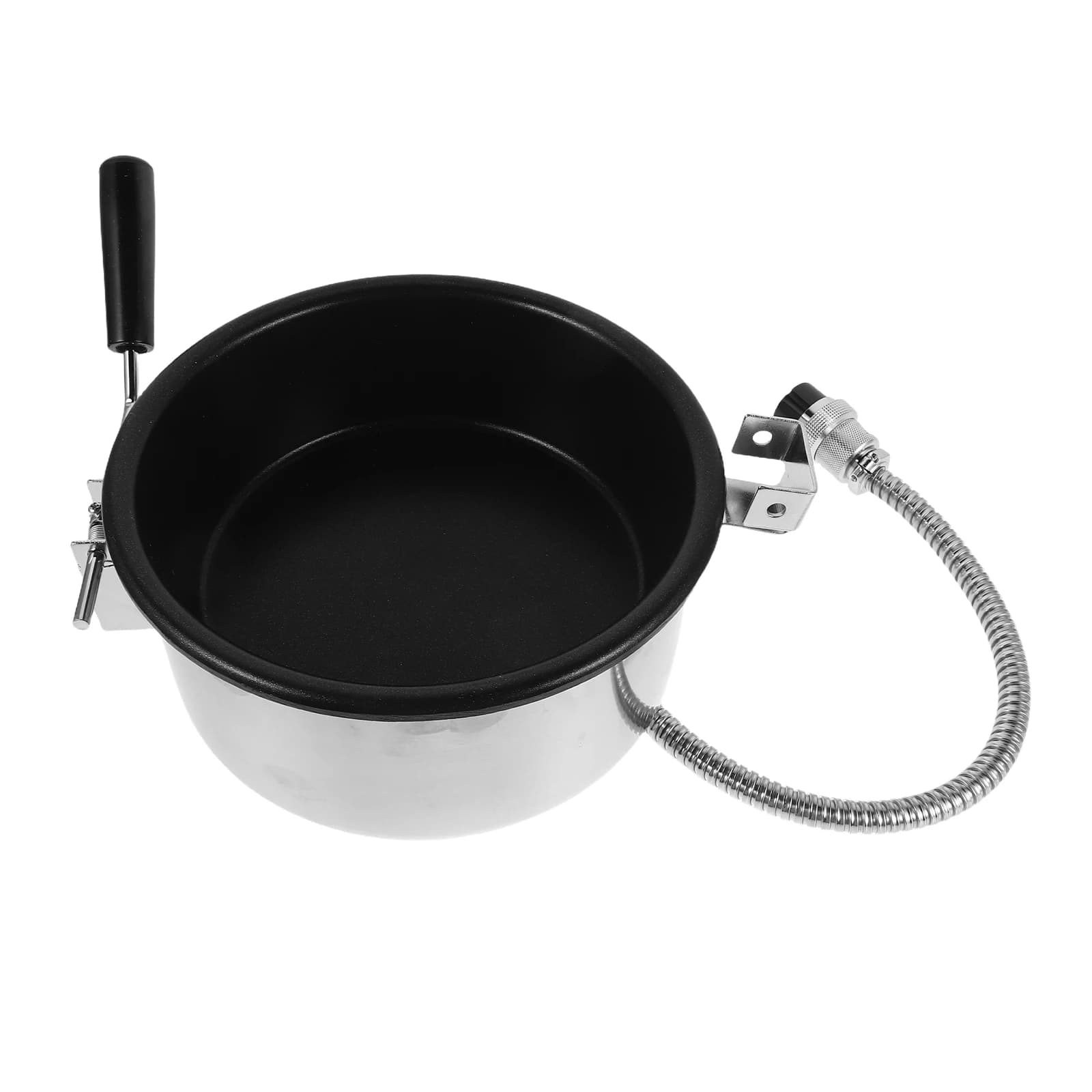 Pot à pop-corn de 8oz, revêtement antiadhésif, chauffage rapide, facile à nettoyer, bouilloire en al