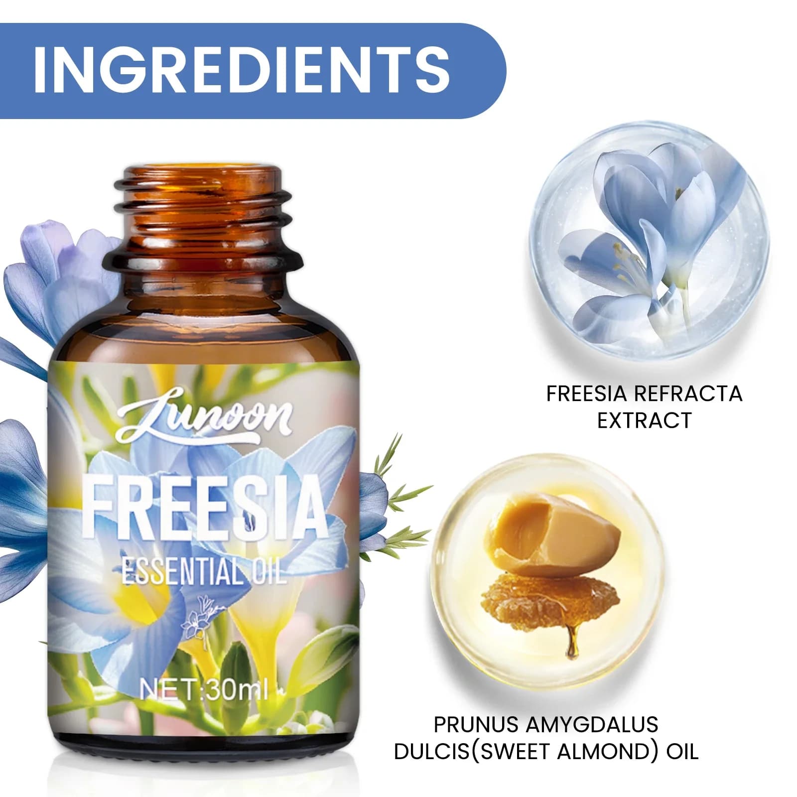 Huile essentielle d'eucalyptus 30 ml, aromathérapie pour soulager le stress et un meilleur sommeil, 