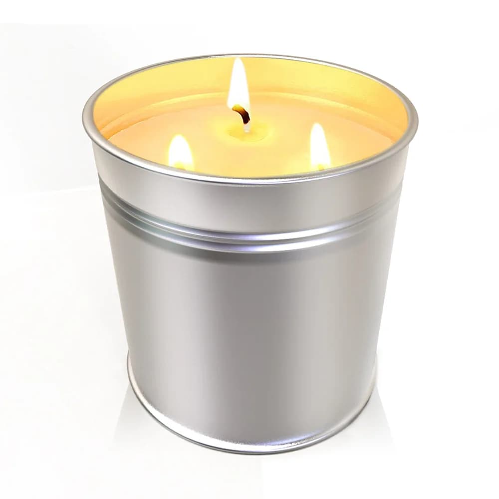 Bougies à citronnelle d'extérieur, bougies en pot parfumées pour la maison, bougies à citronnelle d'