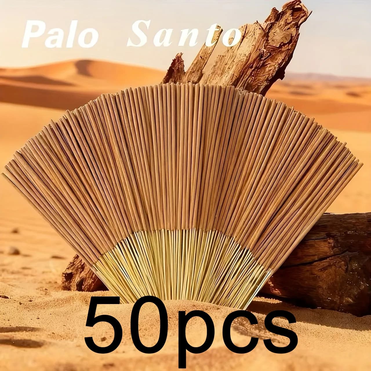 50/100/200 Bâtons d'encens Palo Santo - Bâtons d'encens en bois naturel, adaptés au yoga, à la médit
