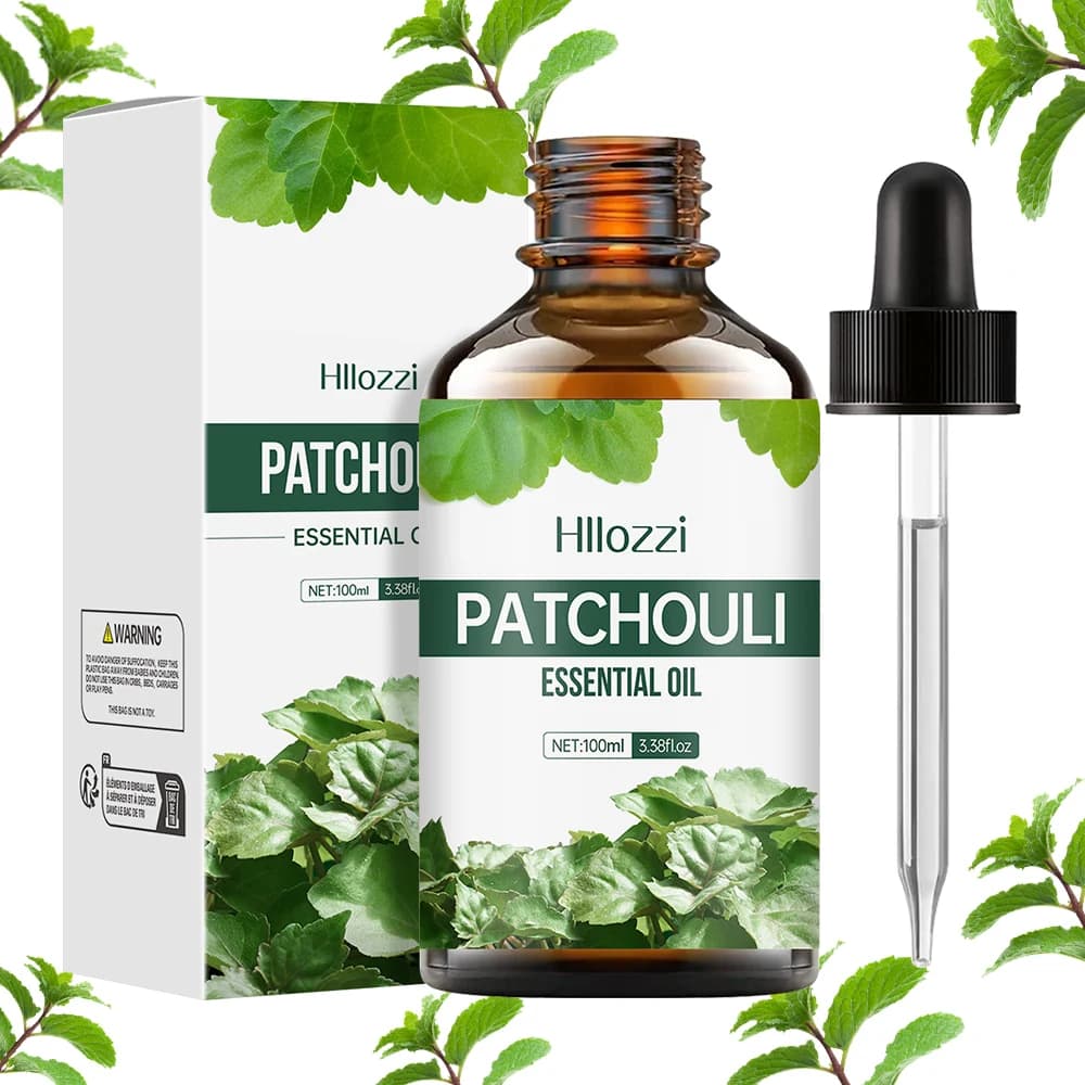 Huile essentielle de patchouli pour diffuseurs, huile essentielle hydratante, nourrissante, hydratan