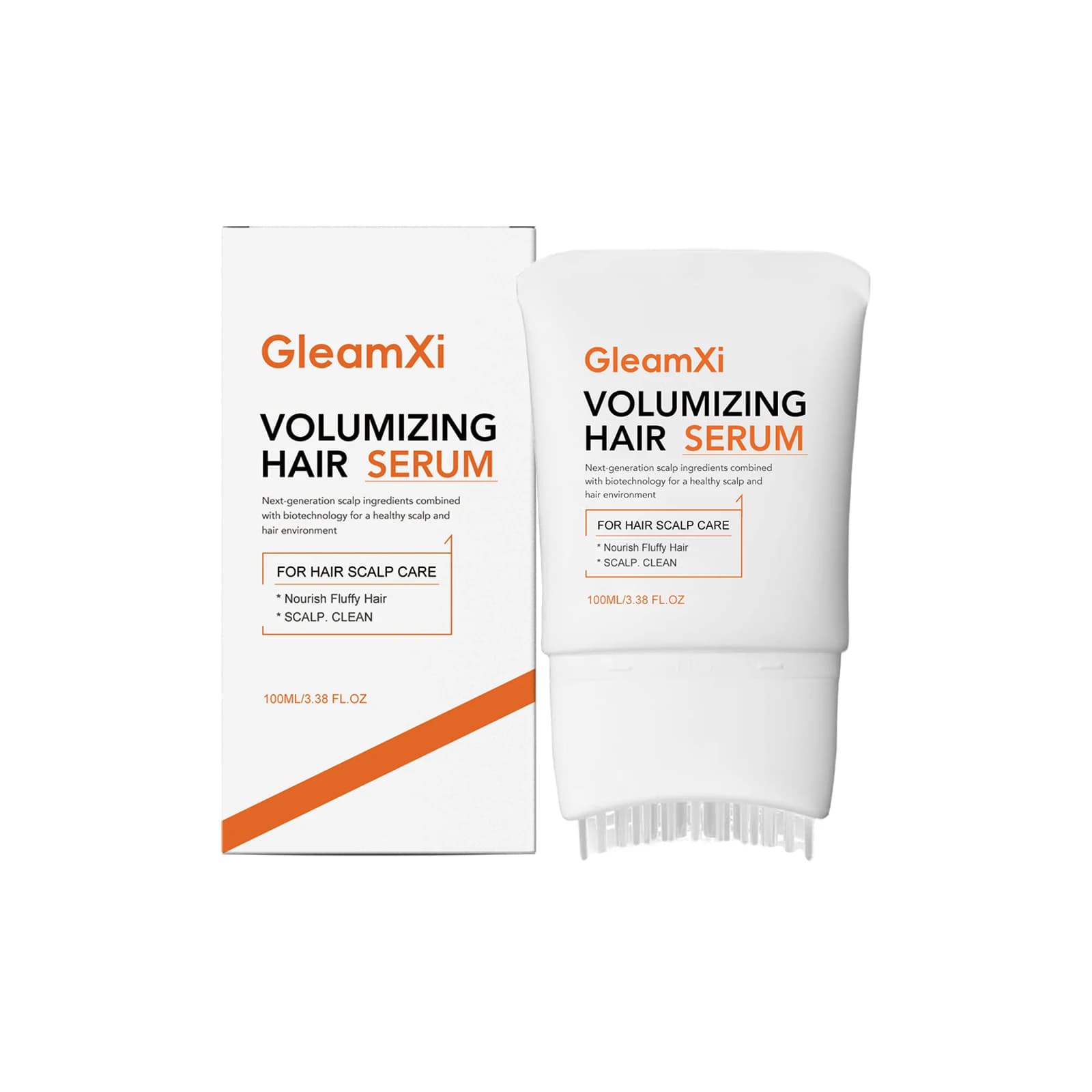 Sérum volumisant pour cheveux secs et abîmés, nourrit en profondeur les racines des cheveux, renforc