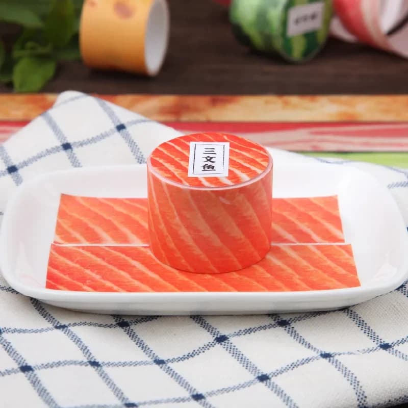 Rouleau de papier pour aliments frais, série de Simulation de nourriture, manuel créatif, matériel d