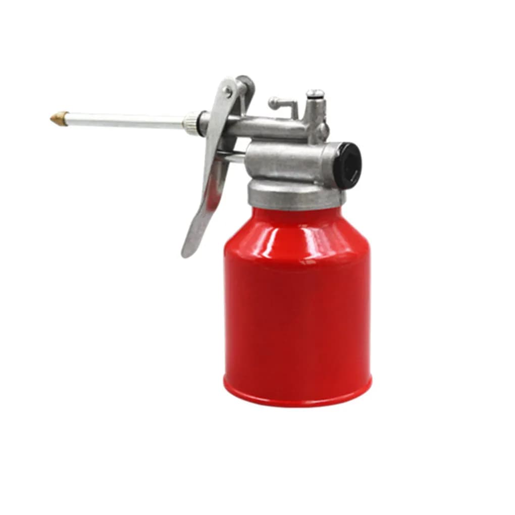Bouteille d'huile manuelle à pompe à pouce 250 ml 400 ml, pot d'huile haute pression pour l'entretie