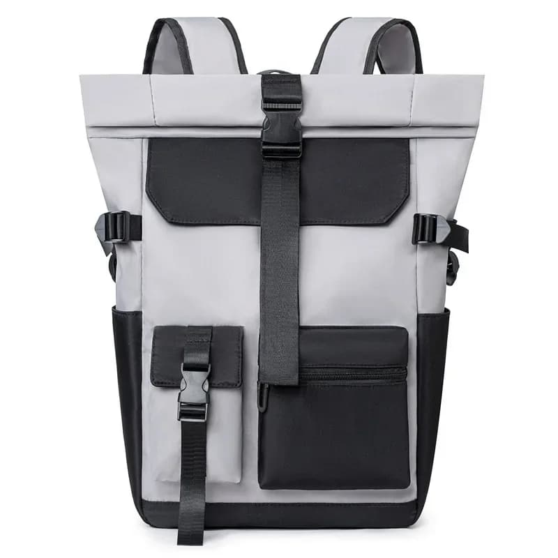 Sac à dos à roulettes, sac de voyage Simple, sac décontracté de Niche à la mode, sac d'école à roule