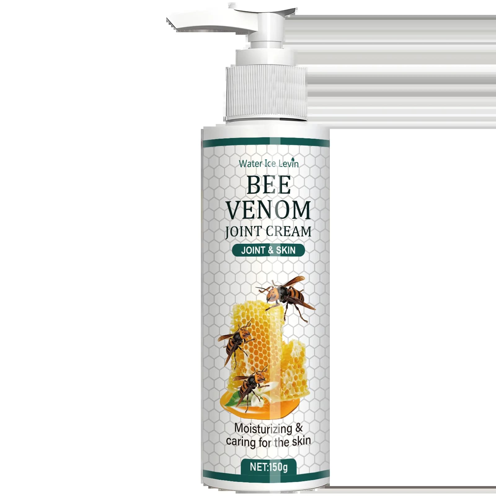 Crème de soin hydratante au venin d'abeille, formule hydratante hypoallergénique, adaptée aux hommes