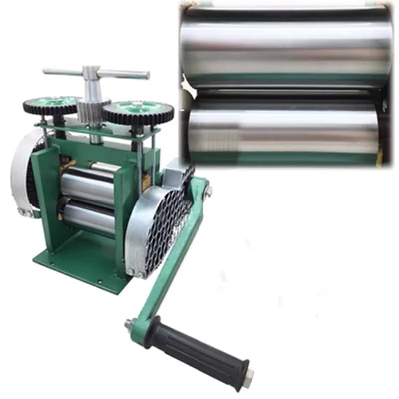 Laminoir à bijoux, machine à lameler à main, laminoir à bijoux