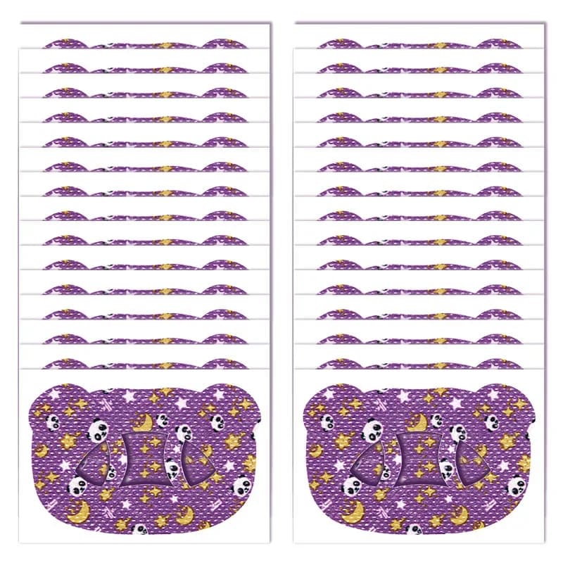 Autocollants Anti-ronflement pour enfants et adultes, 30 pièces, sommeil nocturne, lèvre, nez, améli