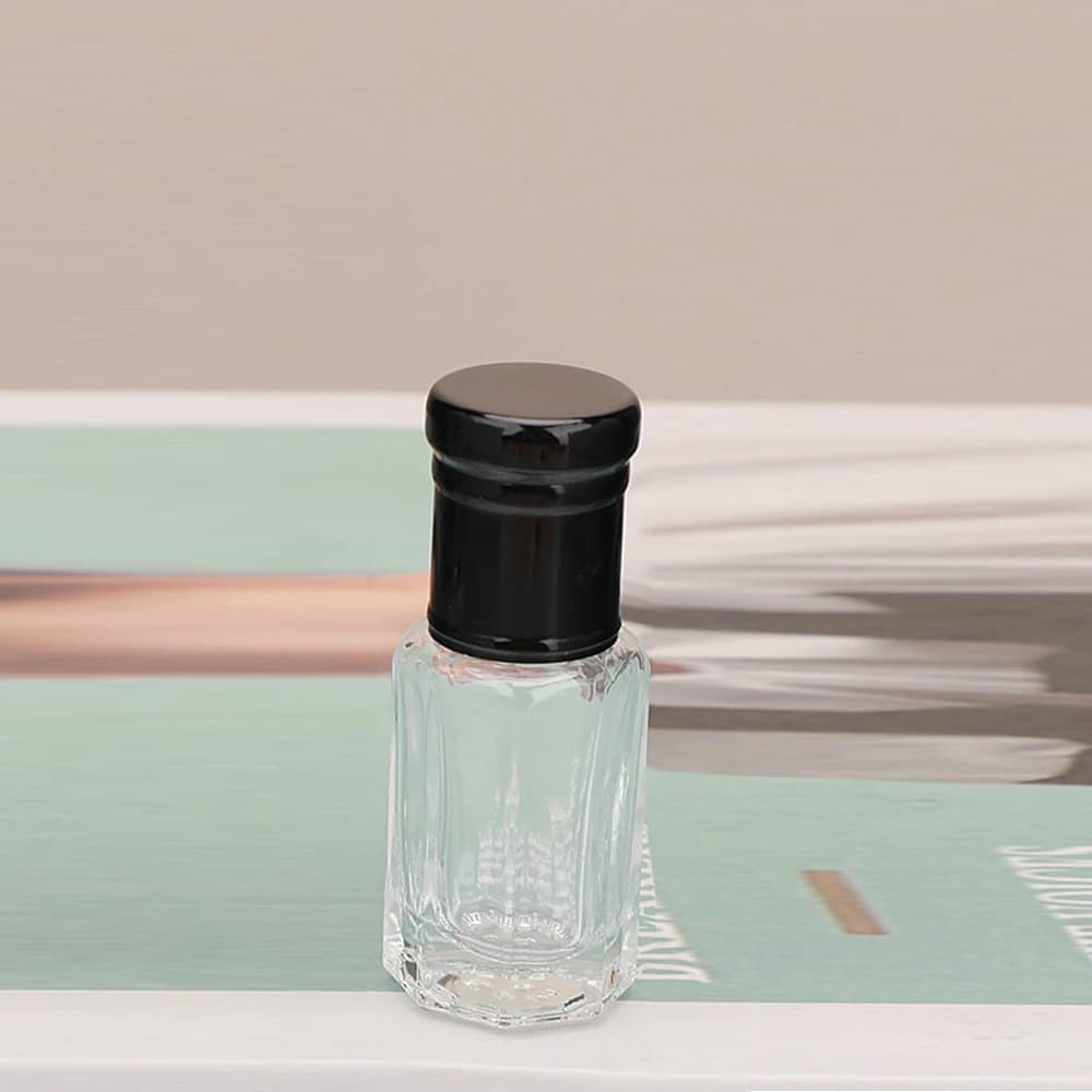Huile essentielle Roll-On HI 3ml 6ml 12ml, Roller en verre HI avec couvercle argenté/doré sexuelleme