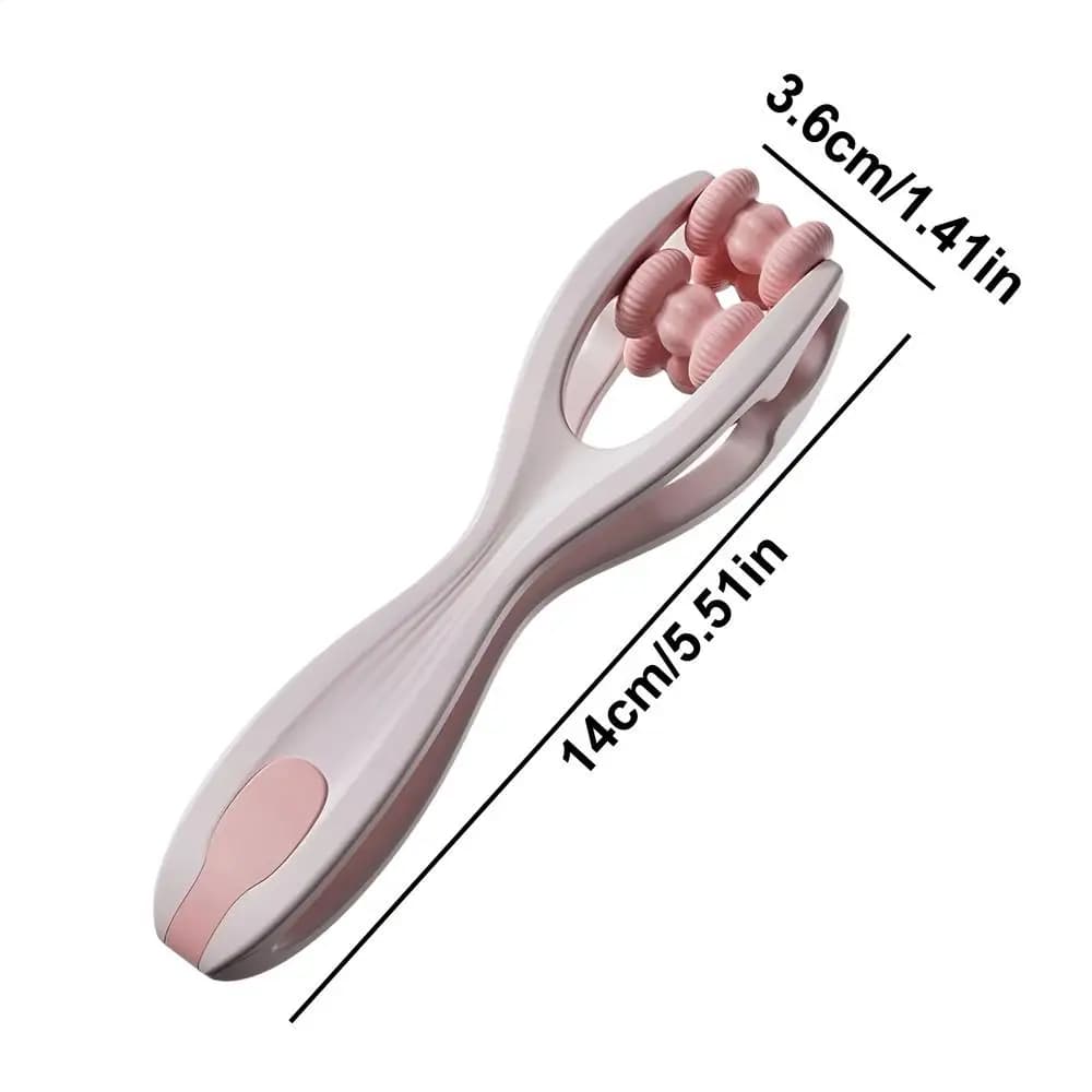 Rouleau de massage manuel, outils de massage des doigts, rouleau de massage des mains, double roulea