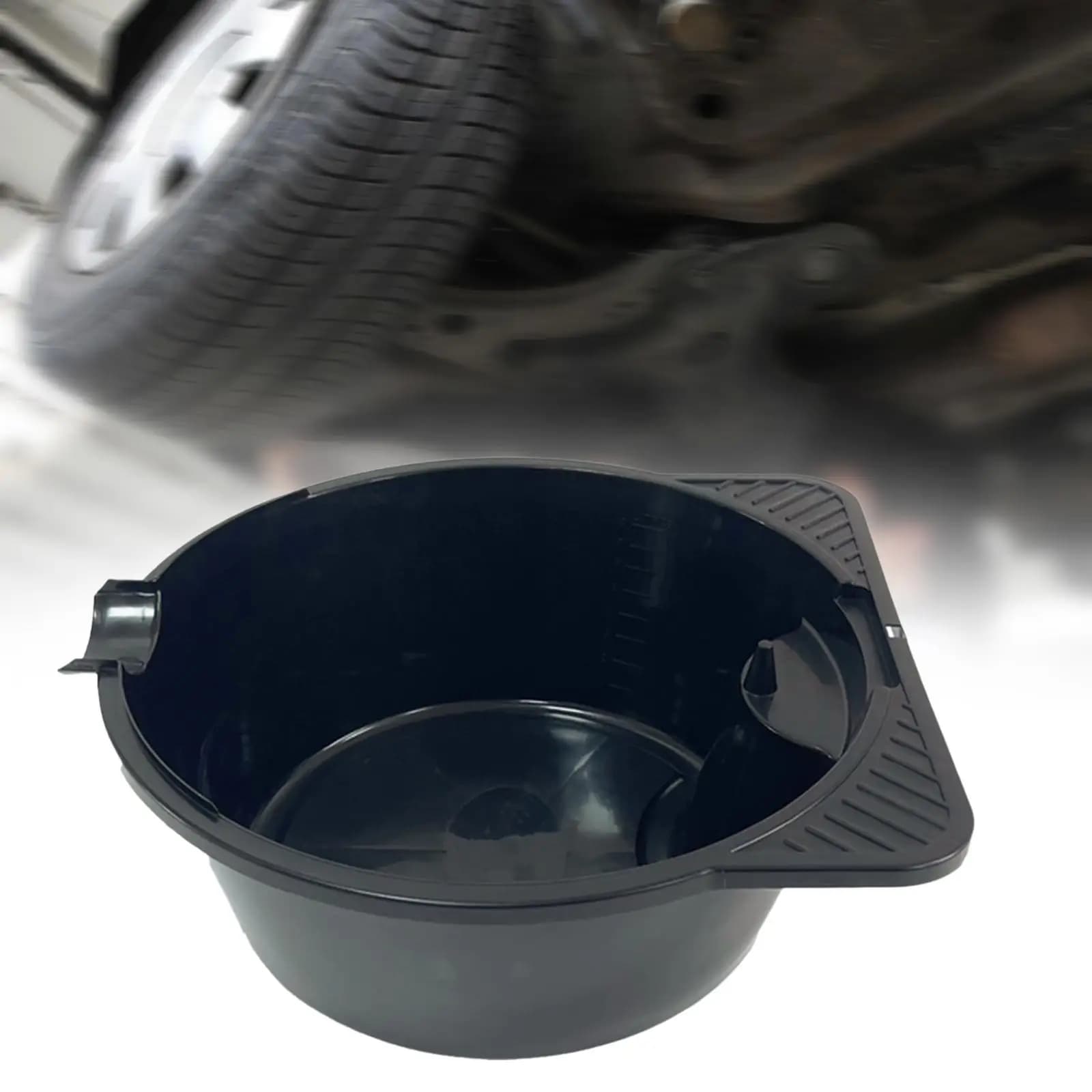 Bassin de réception d'huile 6L-8L, récipient de vidange d'huile, Anti-fuite, Anti-éclaboussures, nettoyage facile, carter de vidange d'huile de voiture pour voitures, motos, Garage