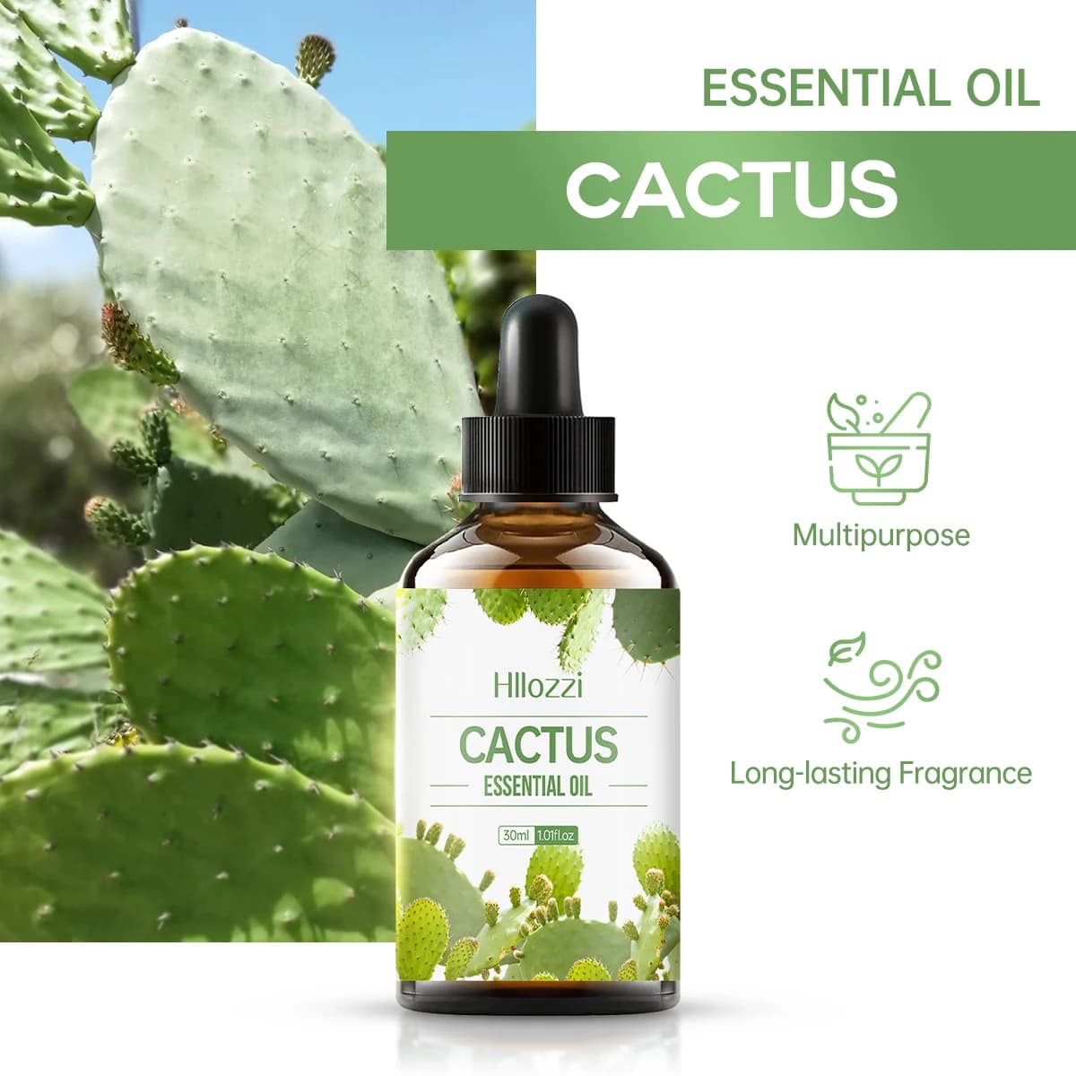 L'huile essentielle de cactus
