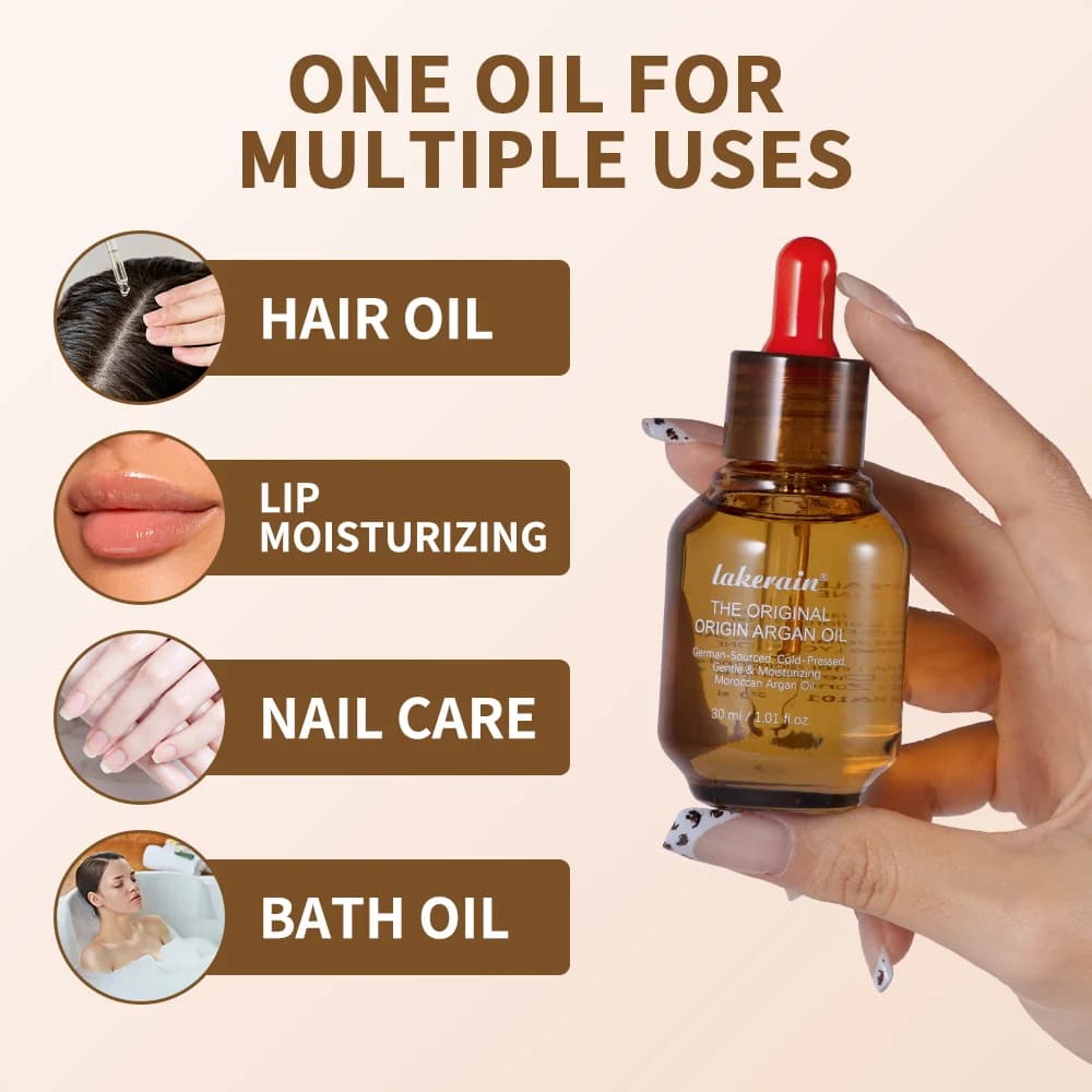 Huile d'argan hydratante biologique Pure 100% originale