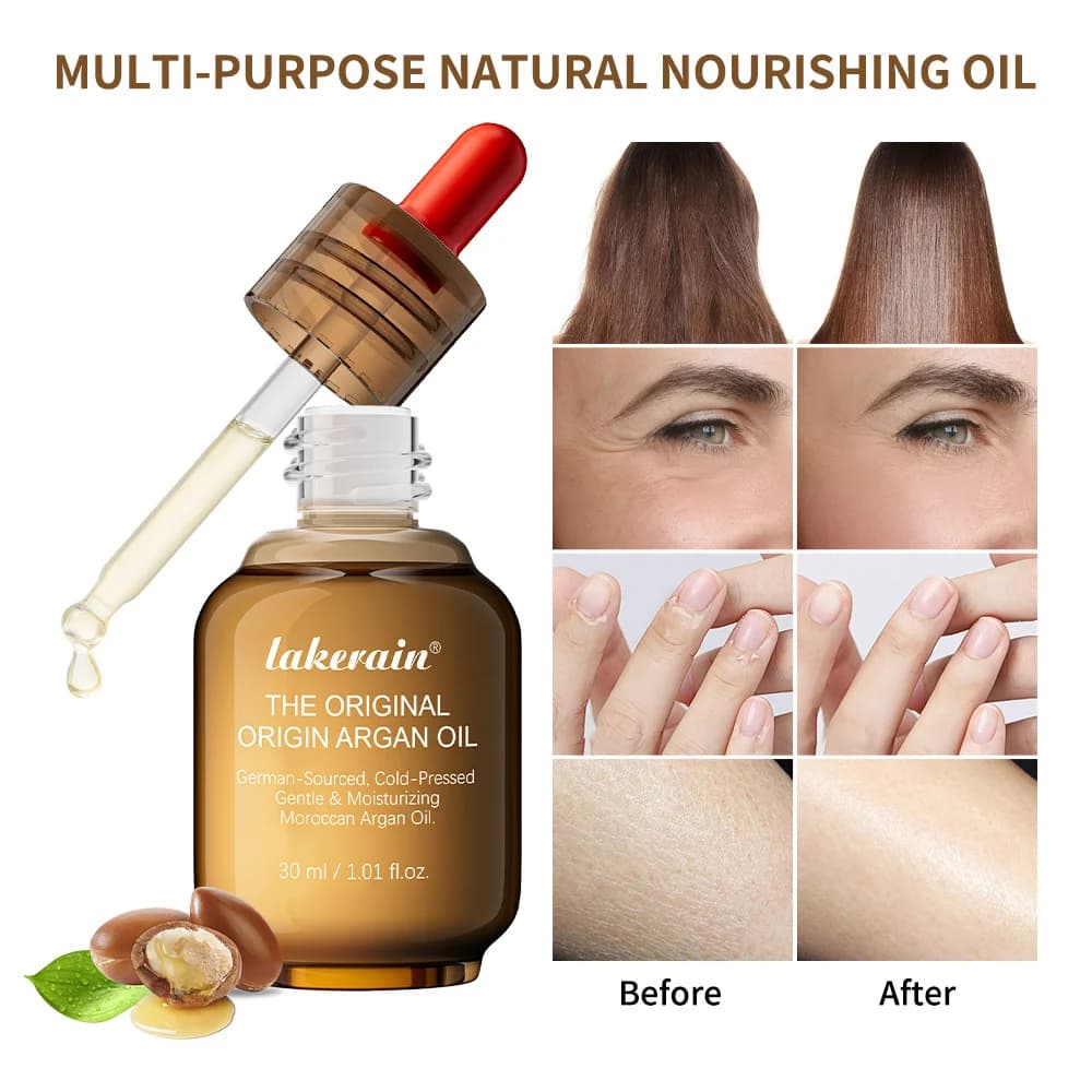 Huile d'argan hydratante biologique Pure 100% originale