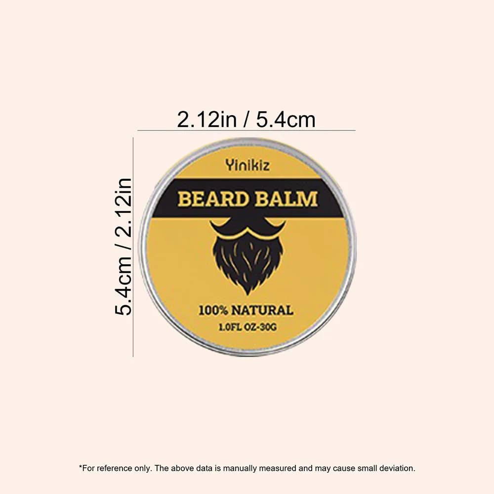 Baume à barbe revitalisant huile pour hommes soin
