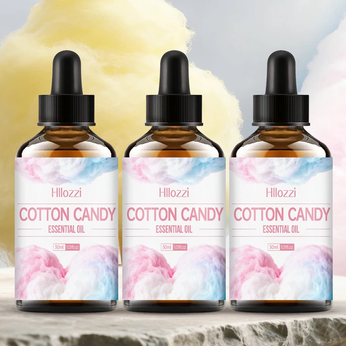 Huile essentielle Cottcn Candy, avec un arôme doux et agréable, fournit une hydratation longue durée, une hydrate sans être collante