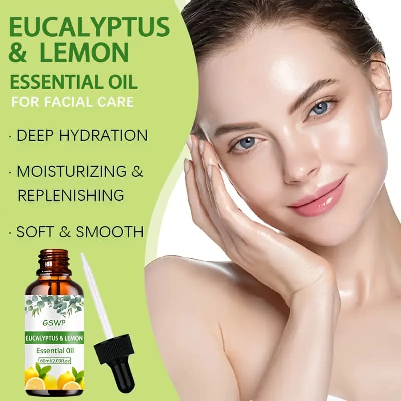 GSWP Huile Essentielle d'Eucalyptus et de Citron 60ml