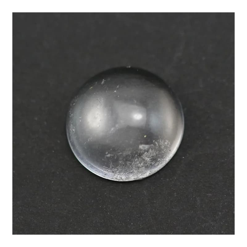 5 pièces de pierres rondes en cristal de roche de 4 à 16 mm, cabochons, pierres en vrac pour la fabrication de bijoux, anneaux, pendentifs, bricolage