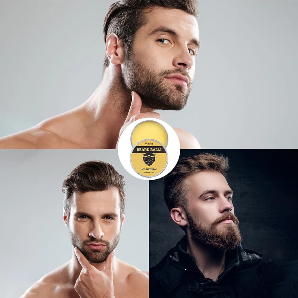 Baume à barbe revitalisant huile pour hommes soin