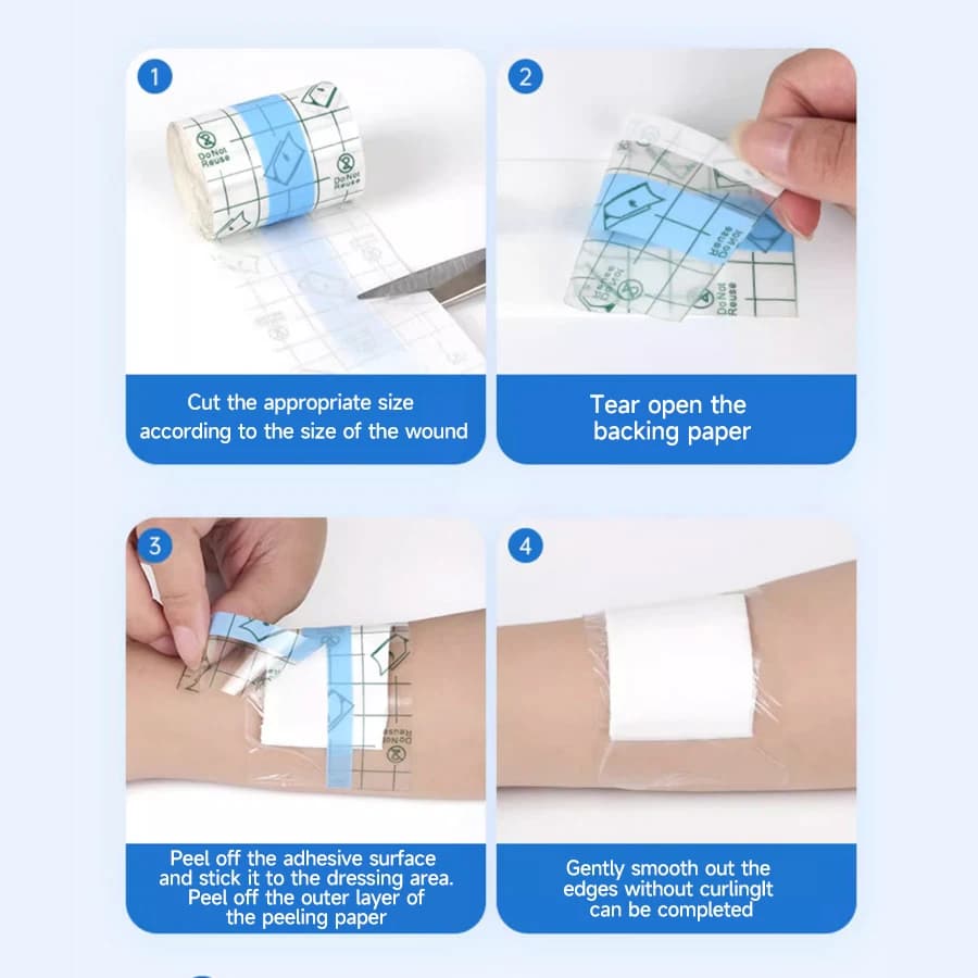 Bandage adhésif extensible imperméable