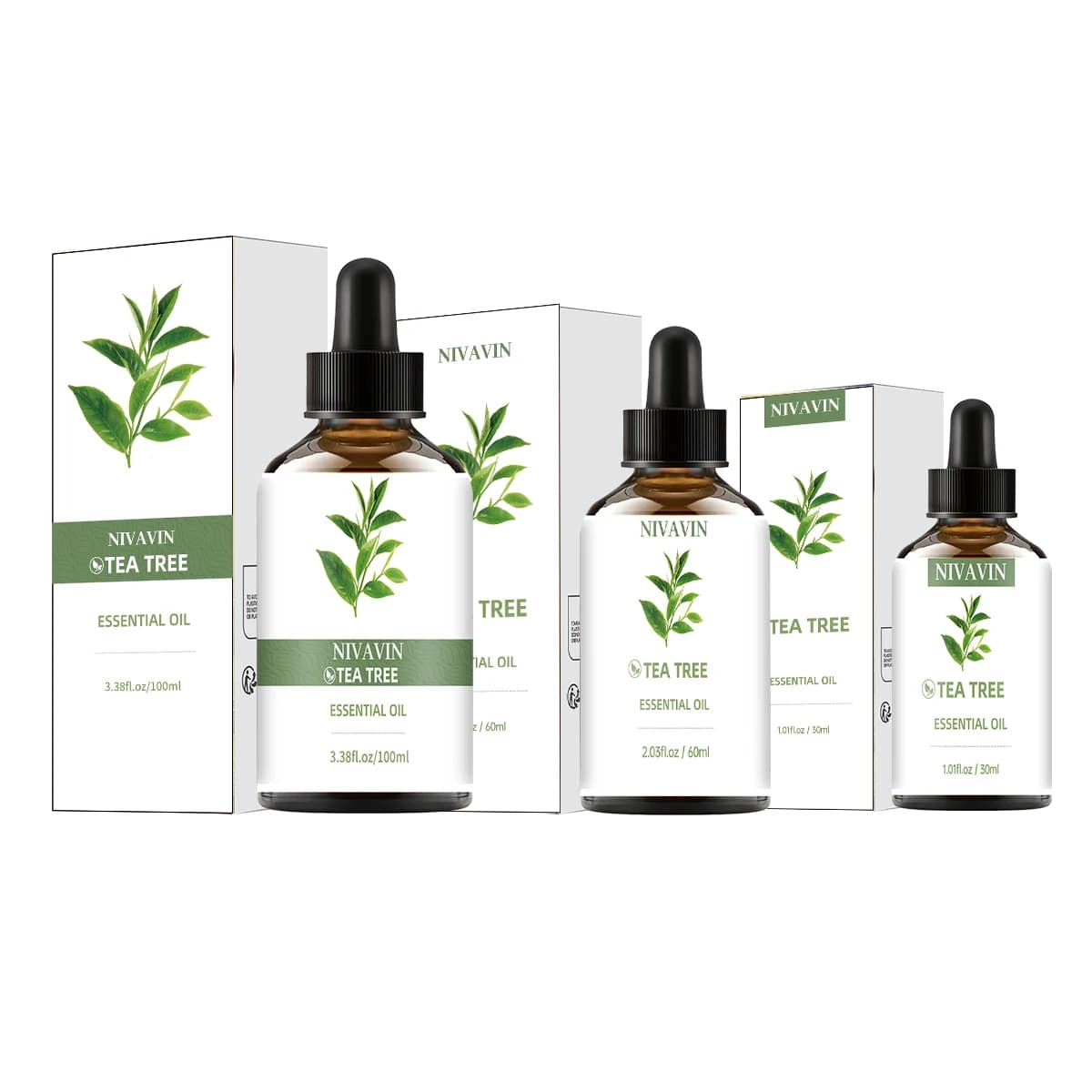 NIVAVIN Huile d'Arbre à Thé 30ml/60ml/100ml
